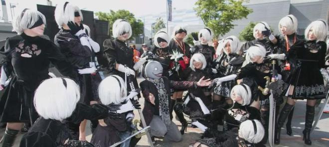 豁得出去本尊都做不到这种程度日本妹子cos《尼尔》2B真(图5)